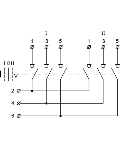 Разъединитель 1-0-2 на 15А (QS5-15P/3)