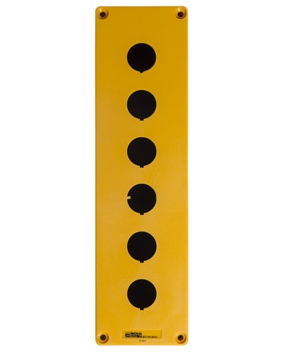 Корпус HJ9-6 (6-местный) желтый.