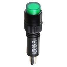 Сигнальная арматура AD22E-8DS зеленая 220V АC