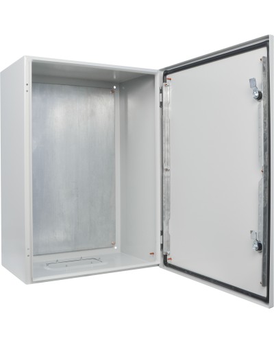 Корпус с монтажной панелью металлический 60*50*20, IP65, серии UBox
