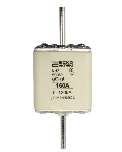 Предохранитель ножевой с плавкой вставкой NH2 160A gG