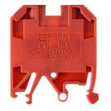 Клеммник JXB 4/35 красный