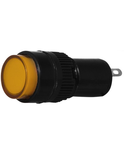 Сигнальная арматура AD22E-10DS желтая 220V АC