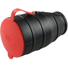 Розетка каучуковая с защитной крышкой 3Р+РЭ 25А IP44