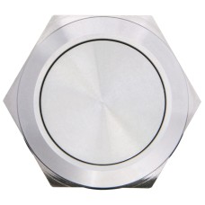 TYJ 22-321 Кнопка металлическая с выступом с фикс., 1NO+1NC.