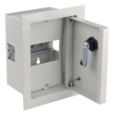 Корпус модульный металлический Light, 4 модуля, встроенный IP31, серии UBox