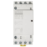 Модульный контактор MK-N 4P 20A 2NO2NC 220V