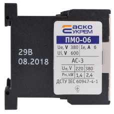 Пускатель ПМ 0-06-01 М7 230В (LC1-K0601)