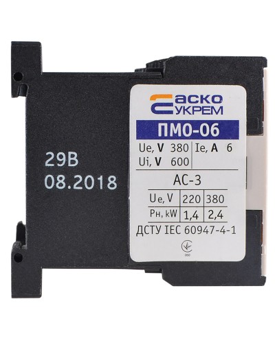 Пускач ПМ 0-06-01 М7 230В (LC1-K0601)