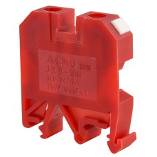 Клеммник JXB 10/35 красный