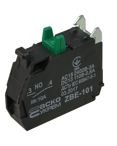 ZBE-101 N/О Контакт для кнопок TB5