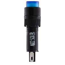 Сигнальная арматура AD22E-8DS синяя 220V АC