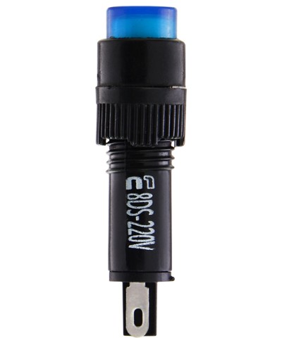 Сигнальна арматура AD22E-8DS синя 220V АC