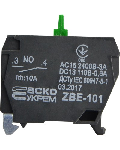 ZBE-101 N/О Контакт постов управления XAL-D