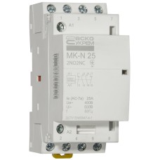 Модульный контактор MK-N 4P 25A 2NO2NC 220V