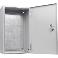 Корпус с монтажной панелью металлический 50*30*20, IP31, серии UBox