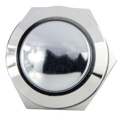 TY 19-231A Scr Кнопка металлическая выпуклая, (винтовое соединение), 1NO.