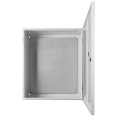 Корпус с монтажной панелью металлический 30*30*15, IP31, серии UBox