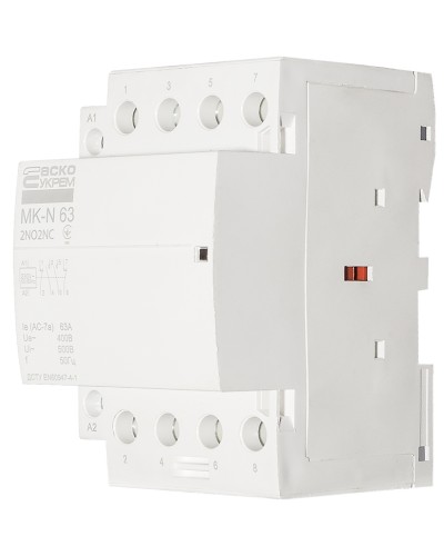Модульный контактор MK-N 4P 63A 2NO2NC 220V