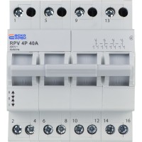 Ручной переключатель ввода (I-0-II) RPV 4P 40A АСКО