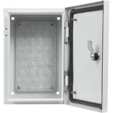 Корпус с монтажной панелью металлический 30*20*15, IP54, серии UBox