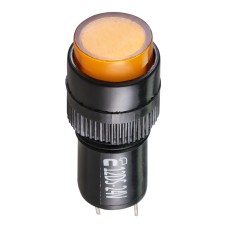Сигнальная арматура AD22E-12DS желтая 24V АC/DC
