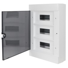 Корпус модульный пластиковый, 36 модулей, навесной, серии UBox