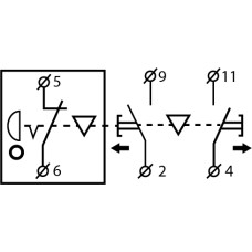 Пост кнопочный XAL-B3-2713К с ключом