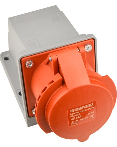 Розетка стаціонарна серії UСombi 4P 32A IP 44