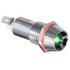 Сигнальная арматура AD22C-10 зеленая 220V AC