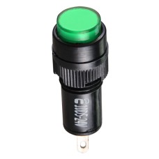 Сигнальная арматура AD22E-10DS зеленая 24V АC/DC