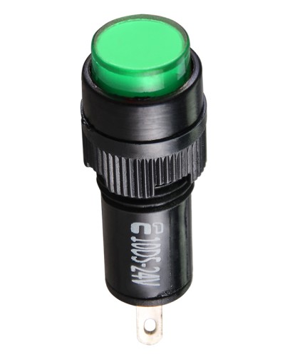 Сигнальна арматура AD22E-10DS зелена 24V АC/DC