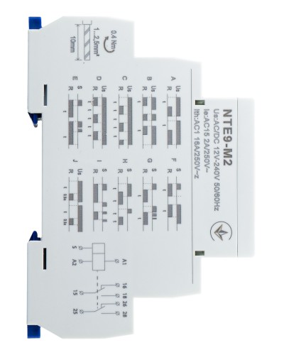 Реле времени асимметричного цикла NTE9-S1 AC/DC 12-240V
