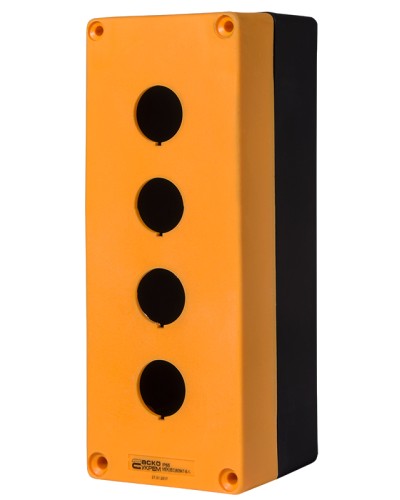 Корпус HJ9-4 (4-местный) желтый.