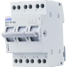 Ручной переключатель ввода (I-0-II) RPV 3P 40A АСКО
