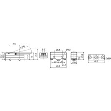 Микровыключатель Z-15GW-B
