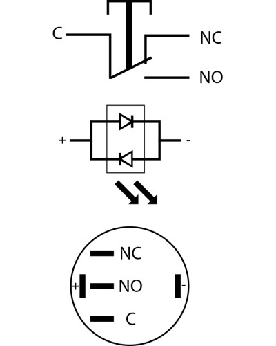 TYJ 16-261 Кнопка металлическая плоская с подсветкой, 1NO+1NC, зеленая 220V.