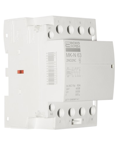 Модульный контактор MK-N 4P 63A 2NO2NC 220V