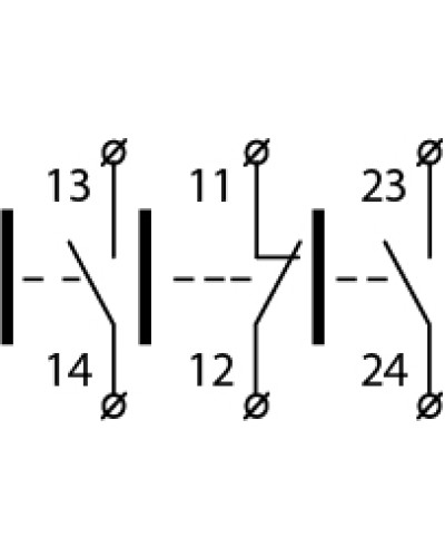 XAL-B324 Пост трехместный "Вверх - Стоп - Вниз"