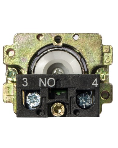XB2-BD41 Кнопка поворотная 2-поз. с самовозвратом. Стандартная ручка
