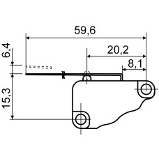 Микровыключатель V-15-31C25