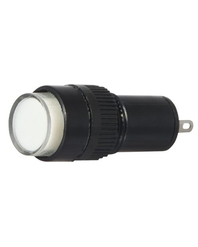 Сигнальна арматура AD22E-12DS біла 220V АC