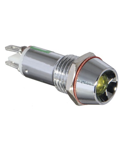 Сигнальна арматура AD22C-8 жовта 24V AC/DC