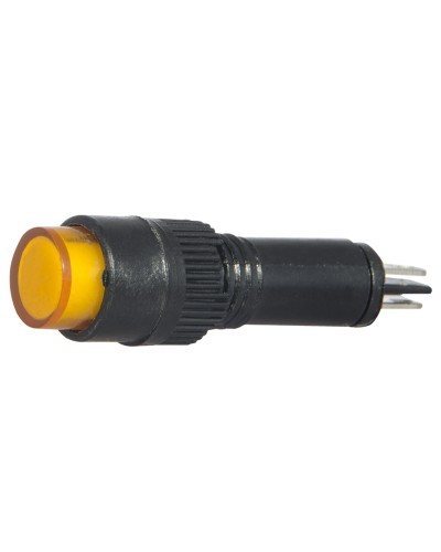 Сигнальна арматура AD22E-8DS жовта 220V АC