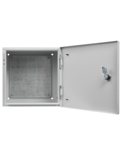 Корпус з монтажною панеллю металевий 30*30*20, IP31, серії UBox