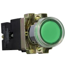 XB2-BW3371 Кнопка с подсветкой зеленая