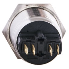 TYJ 22-331 Кнопка металлическая выпуклая с фикс., 1NO+1NC.