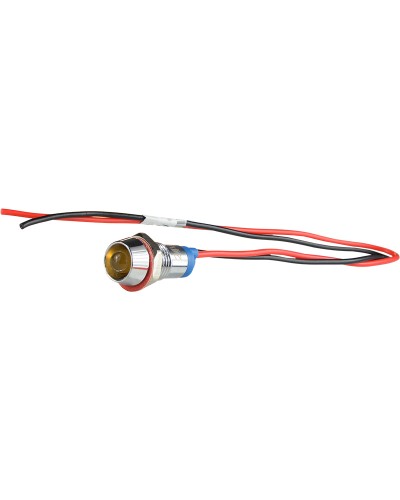 Сигнальная арматура AС22C-8 желтая 24V AC/DC