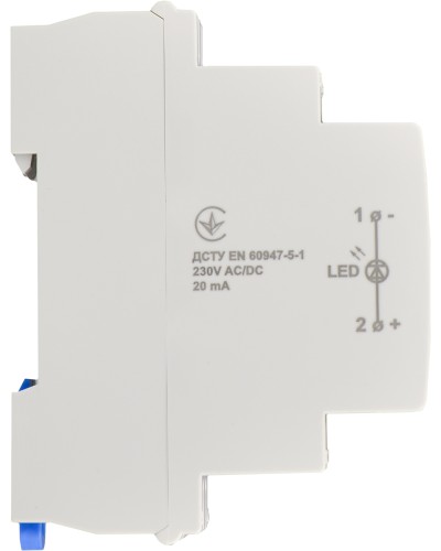 Модульный сигнальный индикатор 230V AC/DC SLD-1 желтый