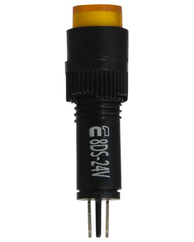 Сигнальна арматура AD22E-8DS жовта 24V АC/DC